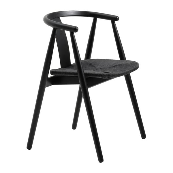 Crna blagovaonska stolica Relate – Unique Furniture