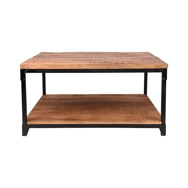 Pomoćni stolić s pločom od drveta manga LABEL51 Čvrsto, širina 90 cm