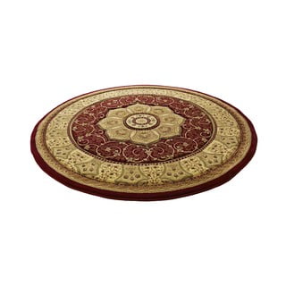 Crveni okrugao tepih ø 150 cm Heritage – Think Rugs