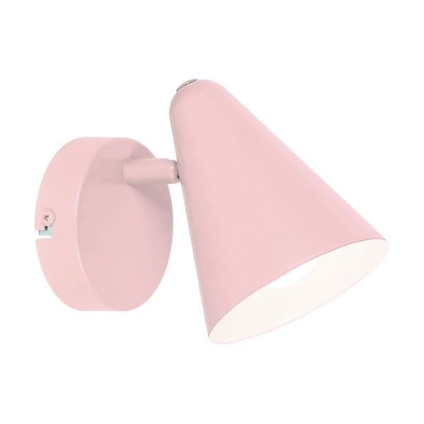 Svijetlo ružičasta zidna lampa Amor – Candellux Lighting