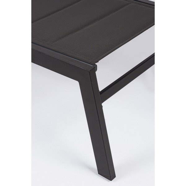 Antracitno siva metalna vrtna ležaljka Hilde   – Bizzotto-image-4