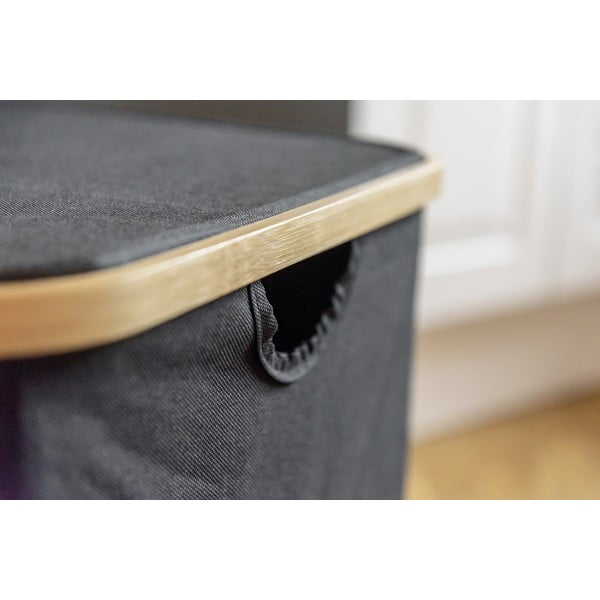 Platnena košara za rublje 105 l Trio Ecori - Wenko-image-3