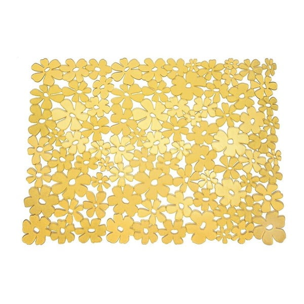 Žuti jastučić za sudoper InterDesign Blumz, 32 x 40,5 cm