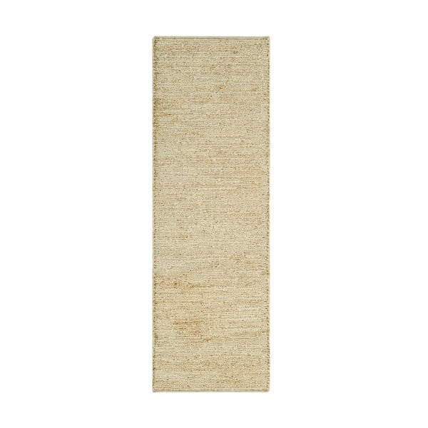 Bež ručno rađena jutenia staza 66x200 cm Soumak – Asiatic Carpets