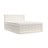 Krem boxspring krevet s prostorom za pohranu 200x200 cm Blend – Maison de Rêve