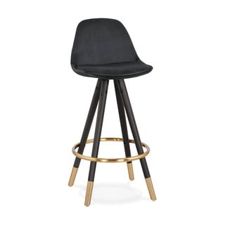 Crni bar stolica Cocoon nose mini, visinu sjedala 65 cm