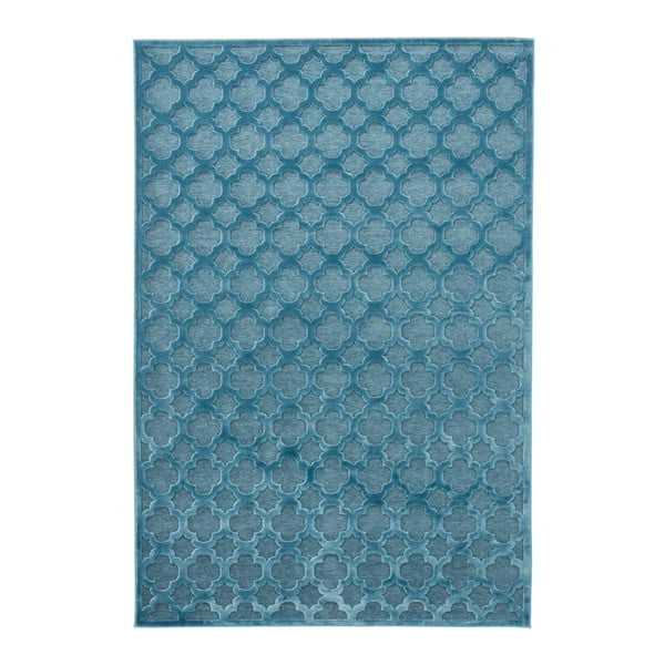 Plavi tepih od viskoze Mint Rugs Bryon, 160 x 230 cm