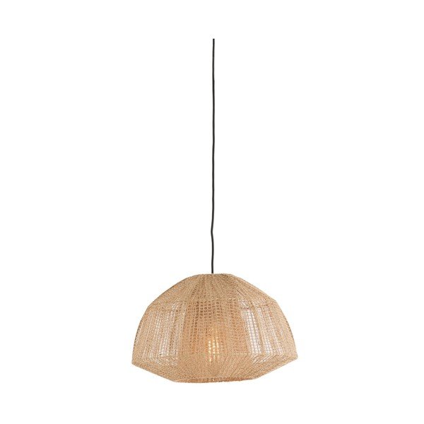 Viseća svjetiljka u prirodnoj boji ø 10 cm Macul – Light & Living-image-1