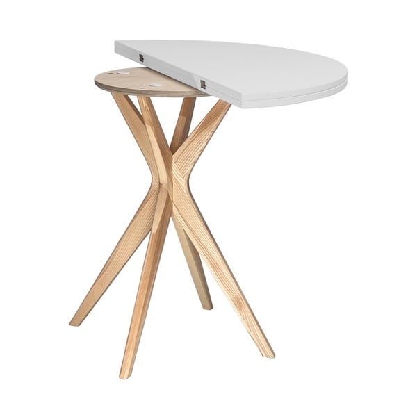 Okrugli proširiv blagovaonski stol 45x90 cm Jubi – Ragaba-image-3