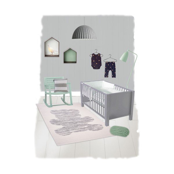 Vintage Teddy Ecru dječji tepih, 120x170 cm-image-2