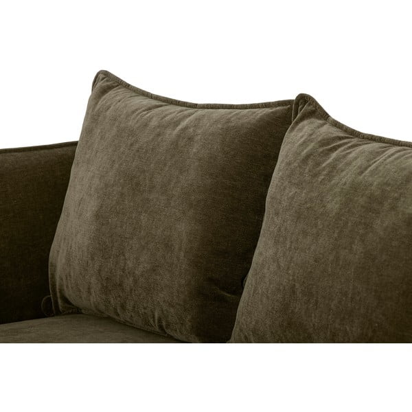 Tamno zelena sofa 228 cm Austin – Bloomingville-image-1