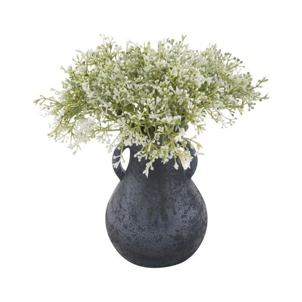Plava vaza od recikliranog stakla Mauro Ferretti Anfora, ⌀ 11,5 cm-image-3
