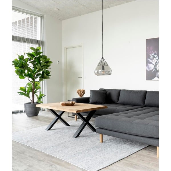 Stol za kavu s pločom od punog hrasta House Nordic Toulon, 120 x 70 cm-image-1