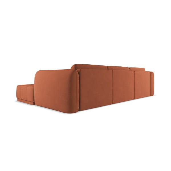 Narančasta kutna garnitura (s desnim kutom) Hoku – Makamii-image-2