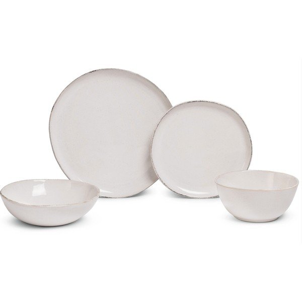Servis za jelo 24 kom od kamenine Snow Heart – Bonami Essentials