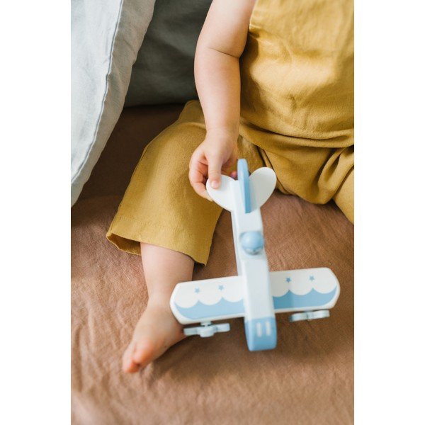 Dječja narančasta lanena plahta Linen Tales Nature, 90 x 200 cm-image-1