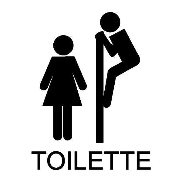 Naljepnica Ambiance Toilettes Funny-image-1