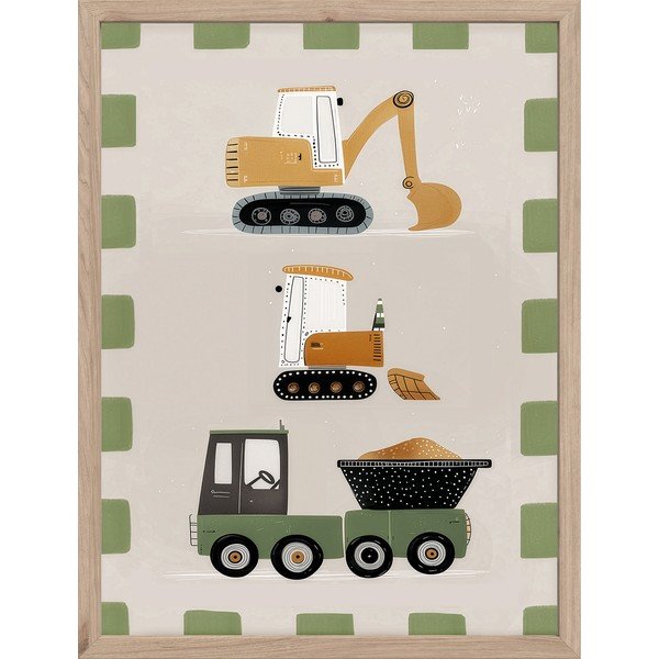 Dječja slika 30x40 cm Baby The Builder – Styler