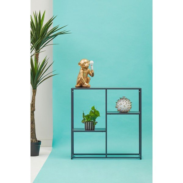 Sivi željezni regal 80x81x26 cm Acero – Premier Housewares-image-2