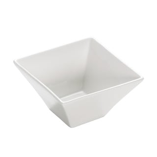 Bijela porculanska zdjela Maxwell & Williams Basic Trapezoid, 12 x 12 cm