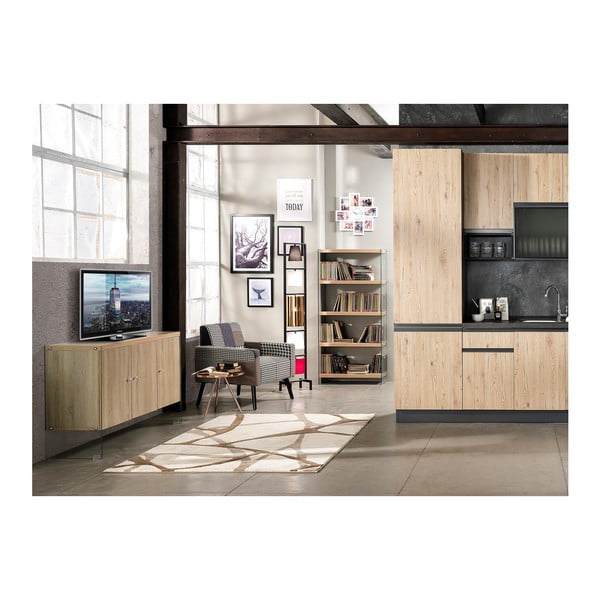 Zidni okvir za fotografije za 8 fotografija sa satom Tomasucci Olly-image-1