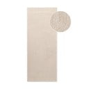 Ručno rađena vunena staza u svijetloj prirodnoj boji 80x300 cm Calmio – Hanse Home