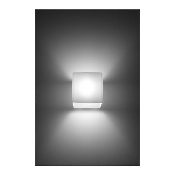 Bijela zidna lampa Sollux Livio-image-3