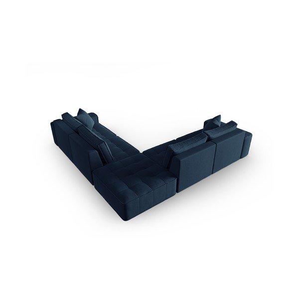Plava kutna garnitura Mike – Micadoni Home-image-3