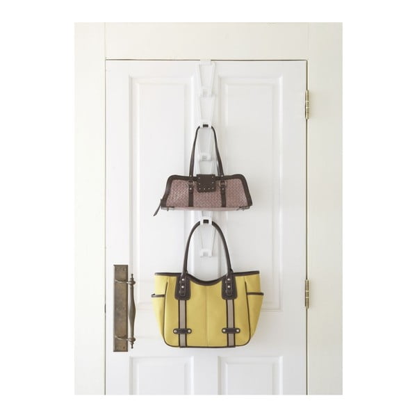 Bijela vješalica za torbe sa 6 kuka YAMAZAKI Kanazawa-image-1