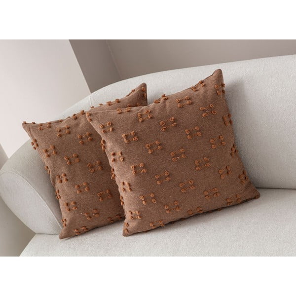 Ukrasne jastučnice u setu 2 kom 43x43 cm Tuffet – Mioli Decor-image-2