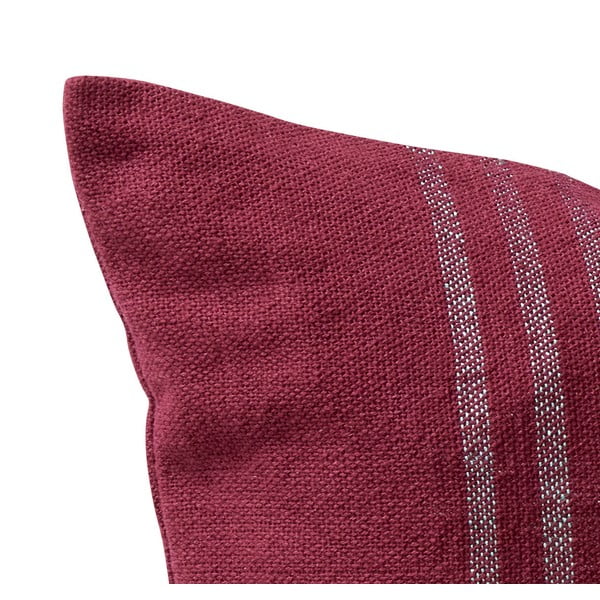 Crveni pamučni jastuk Hübsch Sarah, 60 x 40 cm-image-2