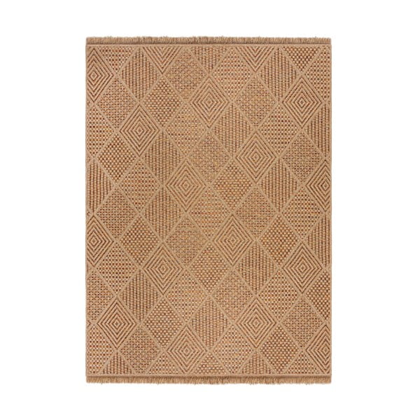 Vanjski tepih u prirodnoj boji 120x170 cm Nora Diamond – Flair Rugs