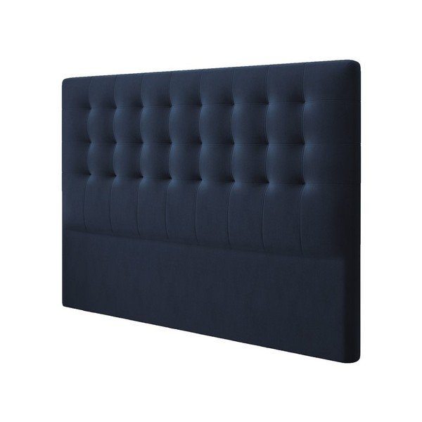 Tamnoplavo uzglavlje s baršunastom površinom Windsor &amp; Co Sofas Athena, 160 x 120 cm-image-2