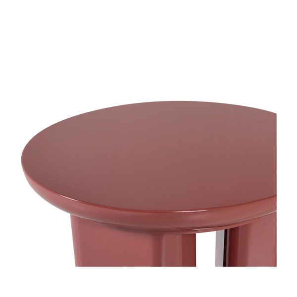 Okrugao pomoćni stol u sjajnom dekoru ø 40 cm Orivo – WOOOD-image-4