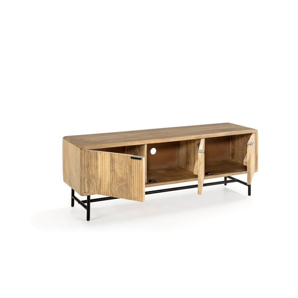 TV komoda od masivnog manga u prirodnoj boji 145x50x40 cm Mundra – MOME-image-4