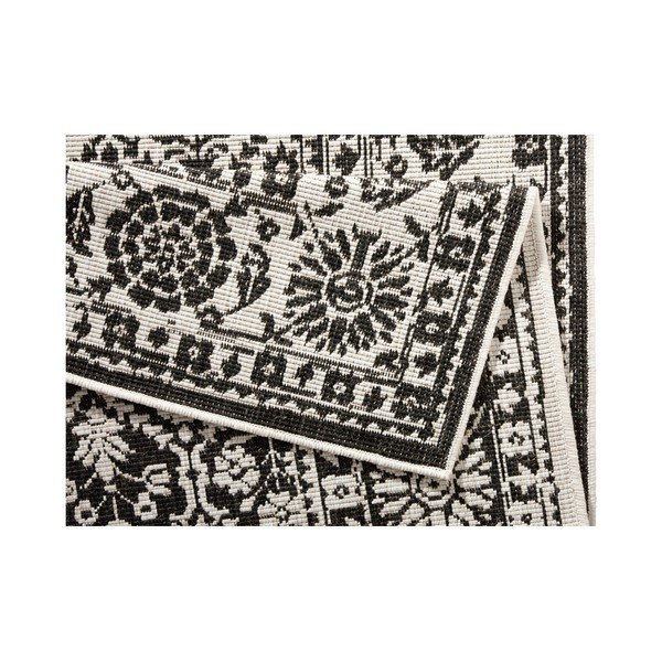 Dvostrani tepih s crno-bijelim uzorkom Bougari Curacao, 120 x 170 cm-image-4