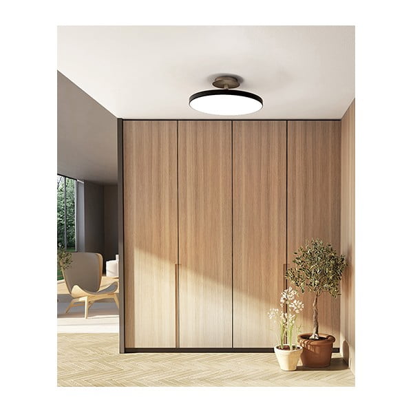 Antracitno siva LED stropna svjetiljka ø 60 cm Asteria Up – UMAGE-image-1