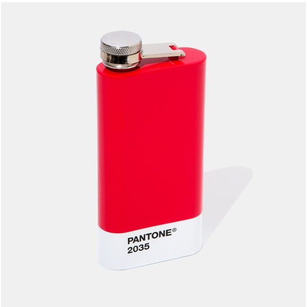 Crvena pljoska od nehrđajućeg čelika 150 ml Red 2035 – Pantone