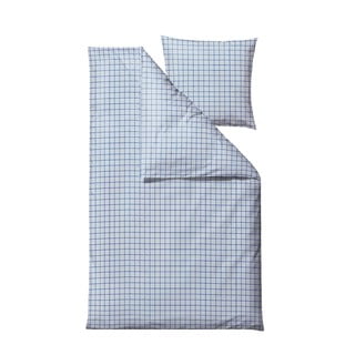 Svijetlo plava posteljina za krevet za jednu osobu od renforce pamuka 140x200 cm Vista – Södahl