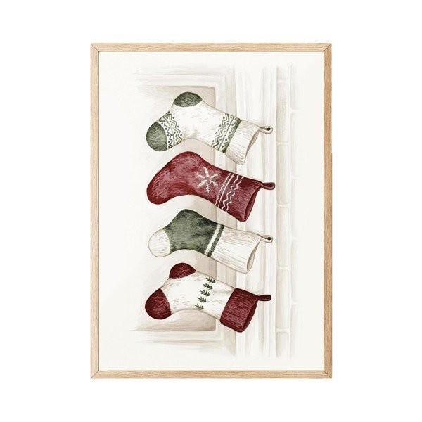 Tiskana slika s okvirom 30x40 cm – Wallity