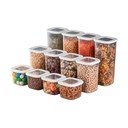 Posude za namirnice u setu 24 kom za čuvanje hrane Fresco – Hermia