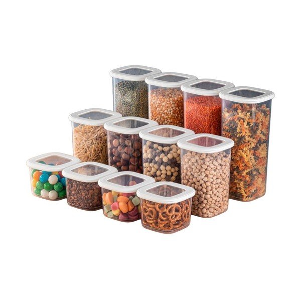 Posude za namirnice u setu 24 kom za čuvanje hrane Fresco – Hermia