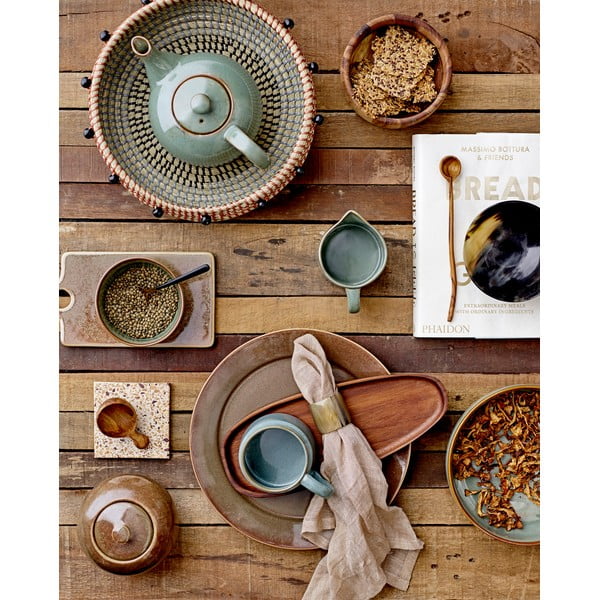 Zeleni keramički čajnik Bloomingville, 825 ml-image-1