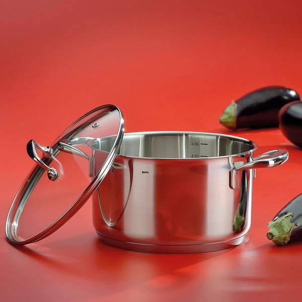 Lonac od nehrđajućeg čelika s poklopcem Kela Flavoria, ø 16 cm-image-1