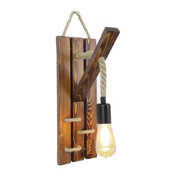 Zidna svjetiljka od borovine Niki-image-2