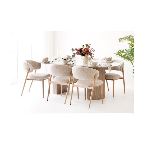 Sivo-bež keramička vaza (visina 23,5 cm) – House Nordic-image-3