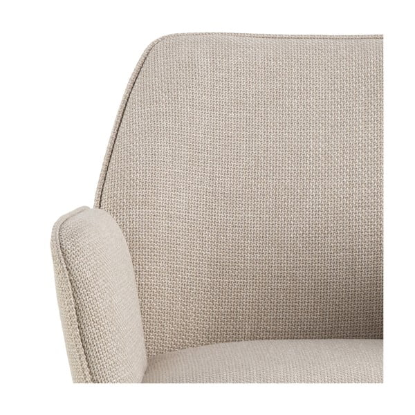 Bež barska stolica podesive visine/s naslonima za ruke (visine sjedala 85 cm) Glenda – Actona-image-4