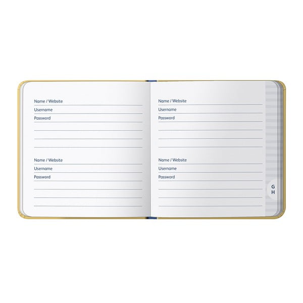 Bilježnica za lozinke 69 str. Buttercup – Busy B-image-3