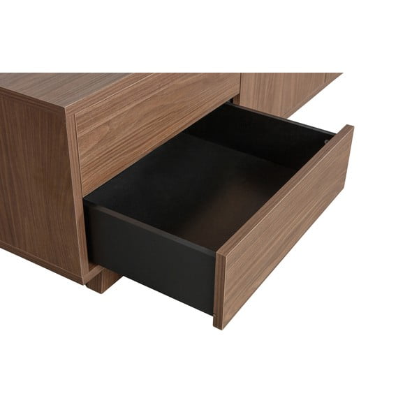 TV komoda u dekoru oraha u prirodnoj boji 160x42 cm Seppe – WOOOD-image-3