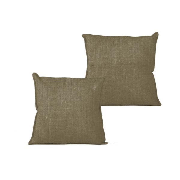 Smeđi jastuk Really Nice Things, 45 x 45 cm-image-2